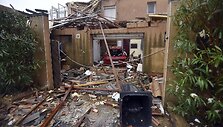 Tornado padariniai Prancūzijos pietuose 