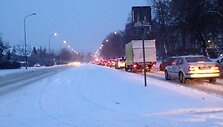 Transporto spūstis Kalvarijų g., Vilnius.