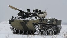 Rusijos pėstininkų kovos ma&scaron;ina &bdquo;BMD-4 Bakhcha&ldquo;