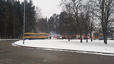 Autobuso gaisras Vilniuje