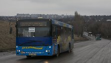 Donecko regione prasidėjus evakuacijai i&scaron; Debalcevės miesto į aplinkinius kaimus važiuoja autobusai