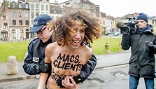 &bdquo;Femen&ldquo; aktyvisčių protestas Lilio mieste
