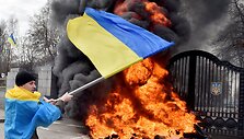 &bdquo;Aydar&ldquo; bataliono karių protestas Kijeve