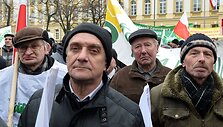 Ūkininkų protestas Var&scaron;uvoje