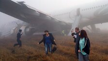 Turkijos oro linijų lėktuvas Katmandu oro uoste