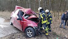 Avarija &Scaron;ilutės rajone.