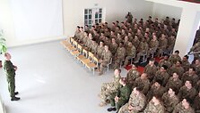 Atsisveikinimas su penktaja JAV karių pamaina