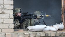 AMPB ir JAV kuopos pratybos Pabradėje