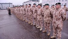 Rukloje i&scaron;lydėta Lietuvos karių pamaina į Afganistaną