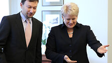 Prekybos tinklų vadovų priėmimas