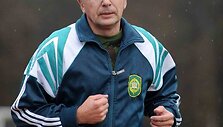 Kariuomenės vadas ir &scaron;tabo kari&scaron;kiai Vilniaus Vingio parko stadione