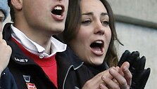 Didžiosios Britanijos princas Williamas su Kate Middleton
