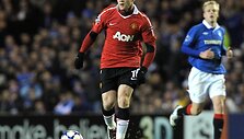 &bdquo;Manchester United&rdquo; ir &bdquo;Rangers&rdquo; rungtynių akimirka