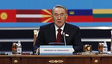 Kazachstano prezidentas Nursultanas Nazarbajevas 