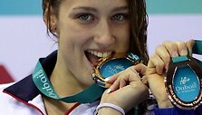 Ispanijos plaukikė Mireia Belmonte