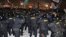 Protestuotojai