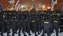 Protestuotojai