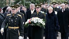 Prezidentė Dalia Grybauskaitė (de&scaron;inėje)