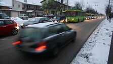 Transporto kam&scaron;tis Kovo 11-osios gatvėje