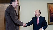 Arvydas Sabonis ir Andrius Kubilius