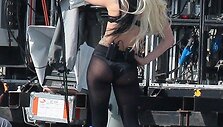 Lady Gaga repeticijoje prie&scaron; koncertą
