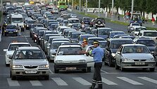 Protesto akcijos akimirka