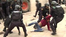 katalonijos-nepriklausomybes-referendumas-neapsejo-be-susiremimu-su-policija