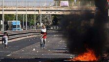 Protestuojantys imigrantai Italijoje