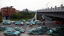Taksi automobiliai Kinijoje