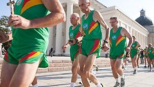 Bėgimo &bdquo;Baltijos kelias&ldquo; dalyviai