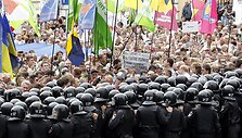 Protestas Kijeve
