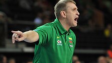 Lietuvos krep&scaron;inio rinktinės treneris Kęstutis Kemzūra