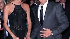 Stacy Keibler ir George'as Clooney