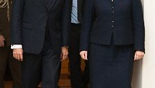 Estijos prezidentas Toomas Hendrikas Ilvesas ir Lietuvos prezidentė Dalia Grybauskaitė