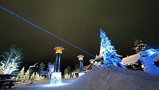 Kalėdų Senelio kaimas Laplandijoje