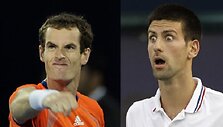 Andy Murray ir Novakas Džokovičius