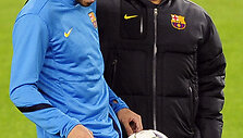 Pepas Guardiola ir Gerardas Pique