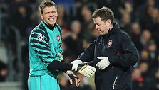 Wojciechas Szczesny susižeidė per paskutiniąsias UEFA Čempionų lygos rungtynes