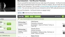 viagogo.com svetainėje siūloma įsigyti bilietų į Europos čempionatą