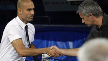 Pepe Guardiola ir Jose Mourinho