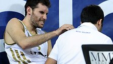 Rudy Fernandezas greičiausiai paskutinėse runtynėse Europoje patyrė nedidelę traumą