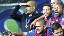 Barselonos futbolininkai triumfavo Pasaulio klubų taurės turnyro finale