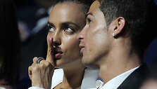 Cristiano Ronaldo ir modelis Irina Shayk