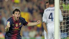 Lionelis Messi po įvarčio 31-ą min.