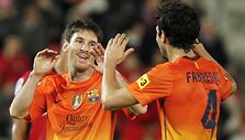 Lionelis Messi su komandos draugais sieks pergalės