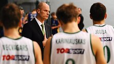 Saulius &Scaron;tombergas tiki jaunųjų &bdquo;Žalgirio&ldquo; krep&scaron;ininkų galimybėmis