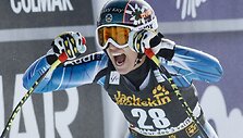 Carolina Ruiz Castillo reakcija po laimėtos rungties pasaulio taurėje