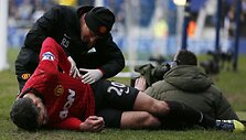 Robinas van Persie susižeidė įsirėžęs į TV kamerą