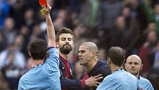 Įsikar&scaron;čiavęs V.Valdesas gavo raudoną kortelę už ginčus su arbitru
