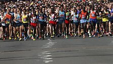 Londono maratono startas